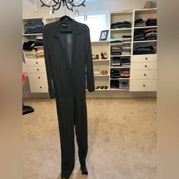 Purchased from Revolve. Worn once. Size small. Warm green tone. - Picture 1 of 2